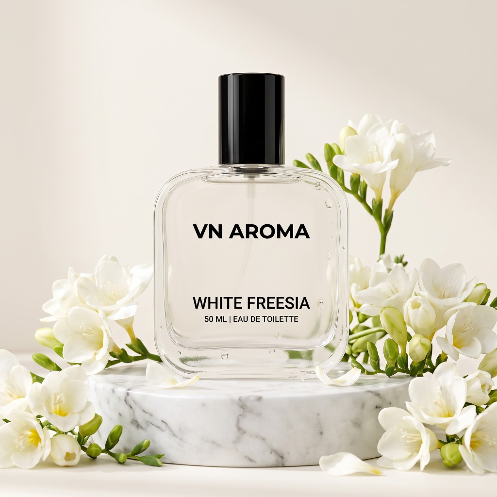 White Freesia